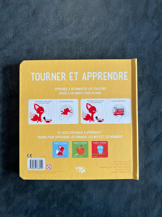 Tourner et apprendre - les couleurs