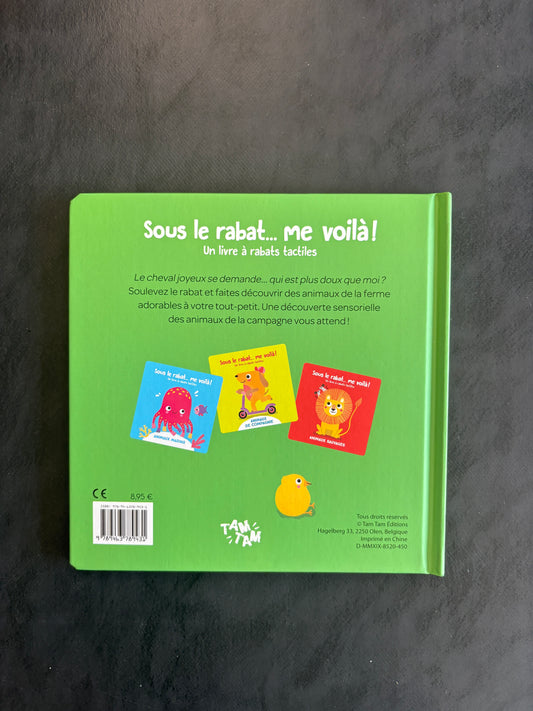 Sous le rabat... me voilà - Animaux de la ferme