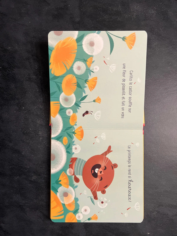 Livre tourne-moi - Carlito est heureux/triste | 3-5 ans