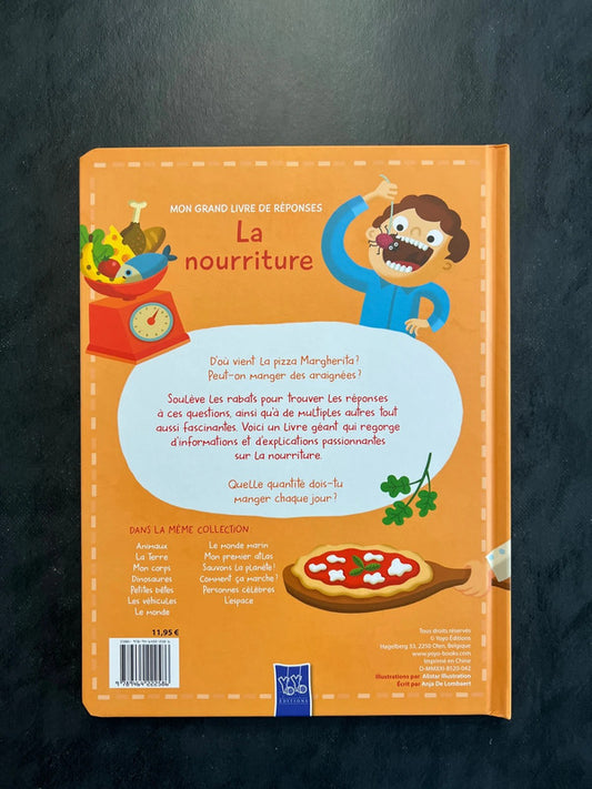 Mon grand livre de réponses - La nourriture | 5-8 ans