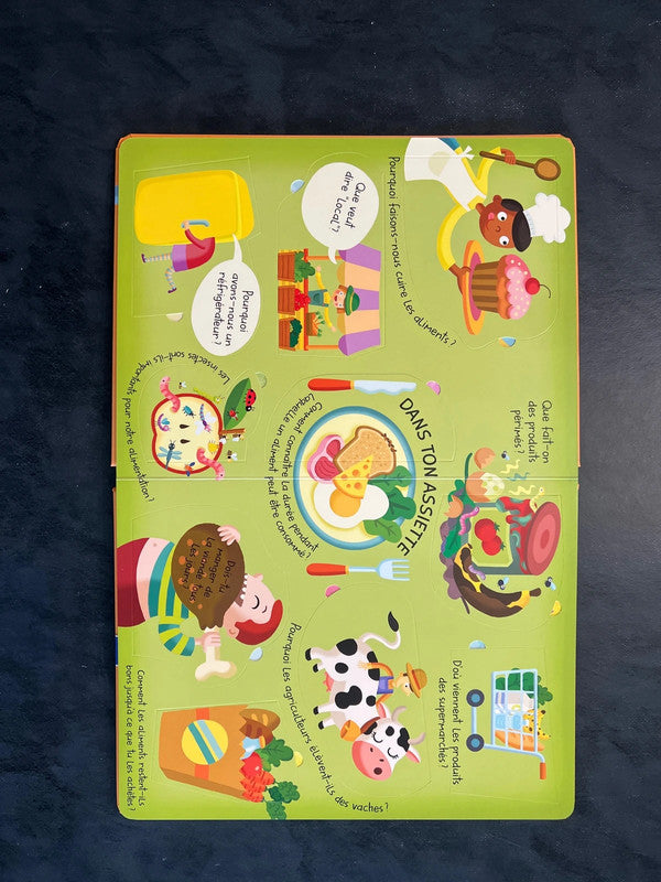 Mon grand livre de réponses - La nourriture | 5-8 ans