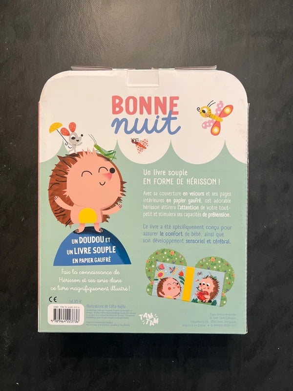 Mon hérisson tout doux - bonne nuit !