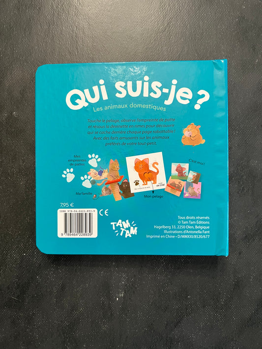Qui suis-je ? Les animaux domestiques - Découverte dès 3 ans