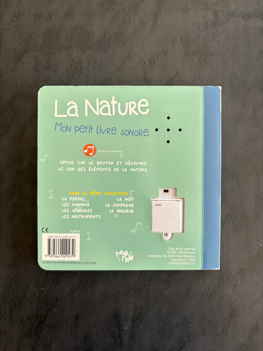 Livre sonore - La nature