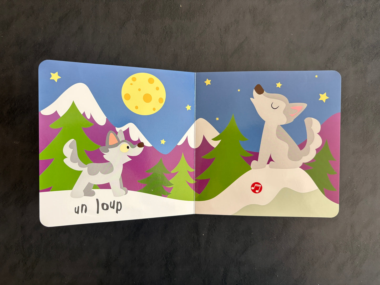 Livre sonore - la nuit