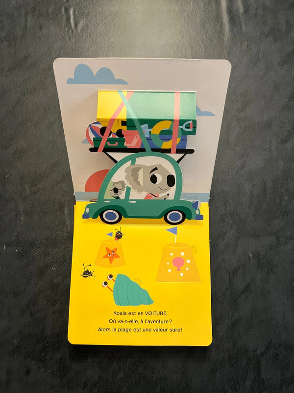 Livre en relief - le monde de Clara en relief