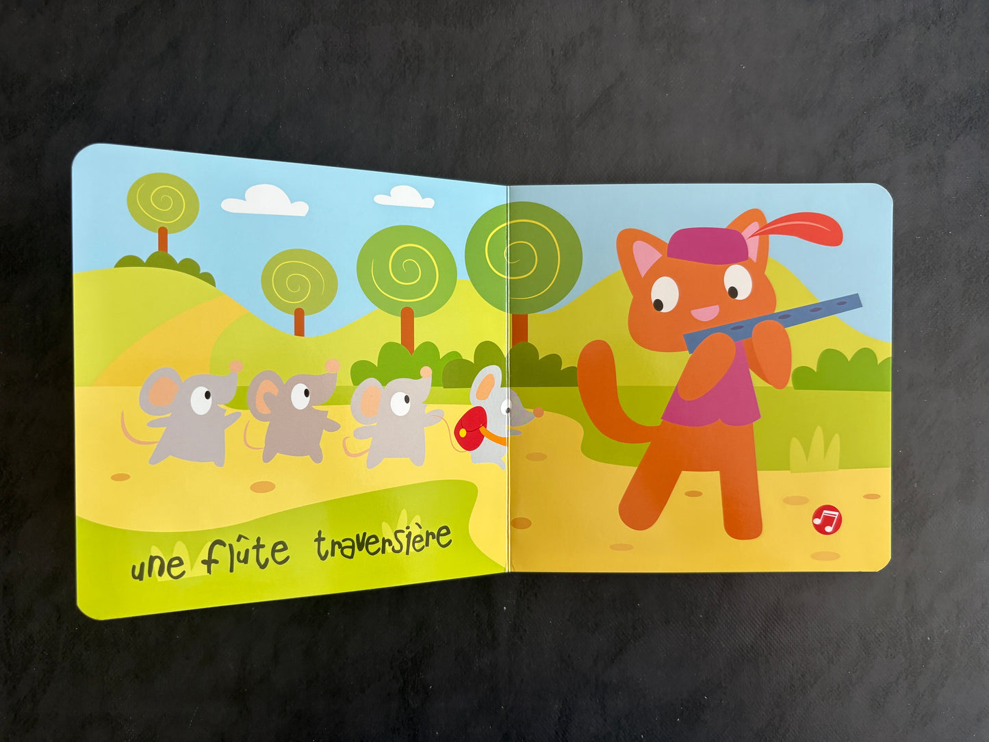 Livre sonore - La musique