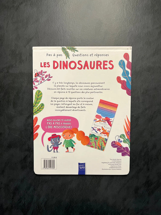 Livre questions réponses - les dinosaures