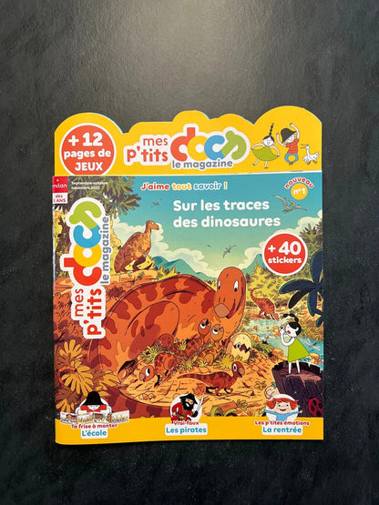 Mes p’tits docs le magazine - sur les traces des dinosaures