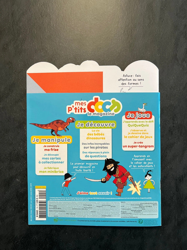 Mes p’tits docs le magazine - sur les traces des dinosaures
