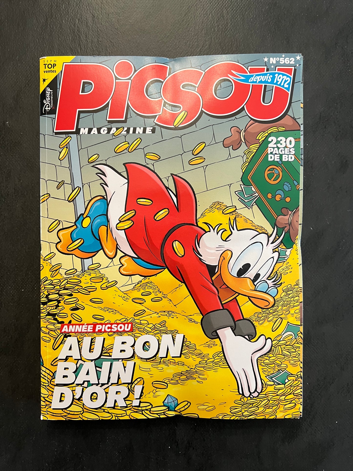 Picsou magazine - au bon bain d'or