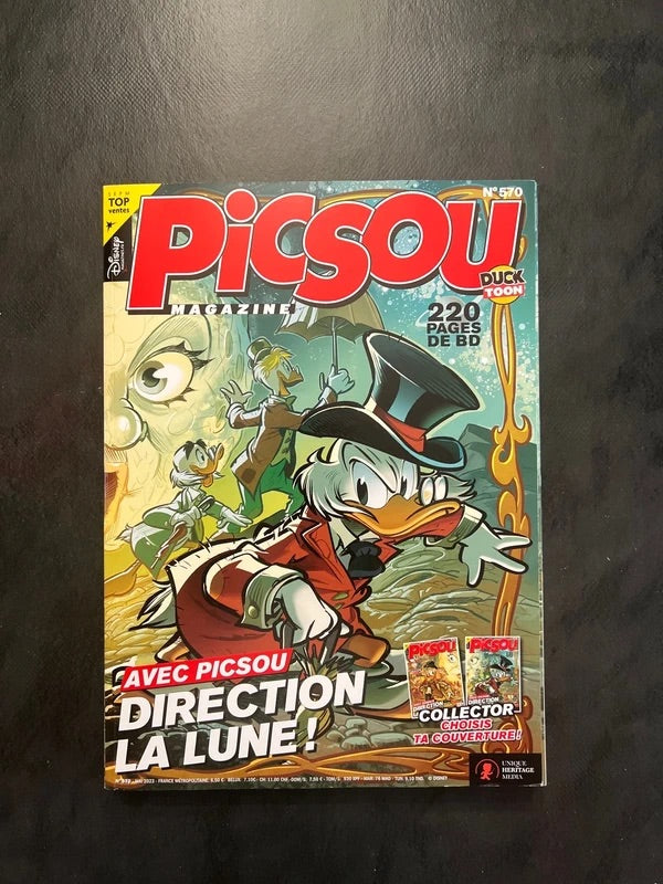 Picsou magazine - avec picsou, direction la lune !