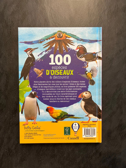 Livre - 100 espèces d’oiseaux à découvrir