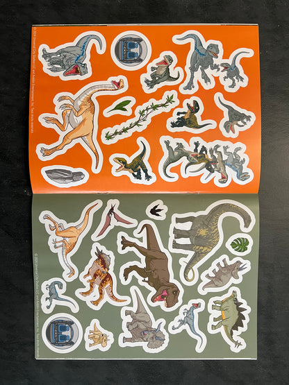 Livre d'autocollants - Jurassic World