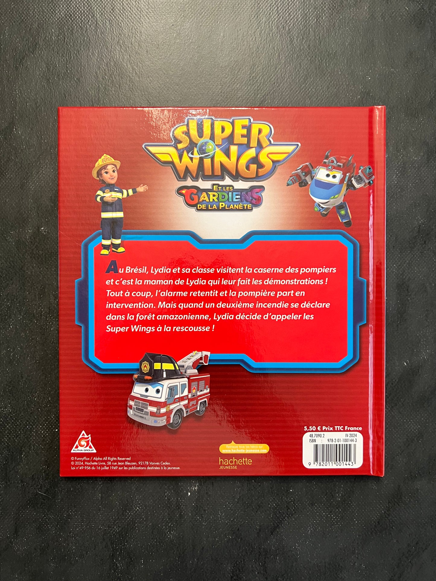 Super wings - l'apprenti pompière