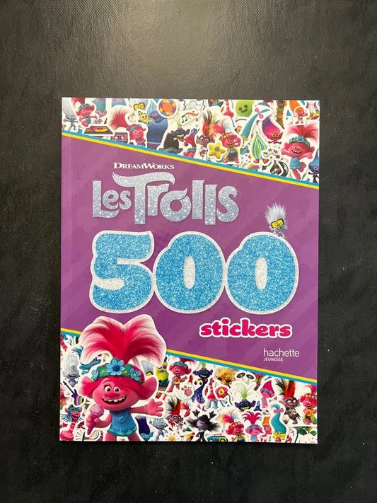 Livre d’autocollants - les trolls