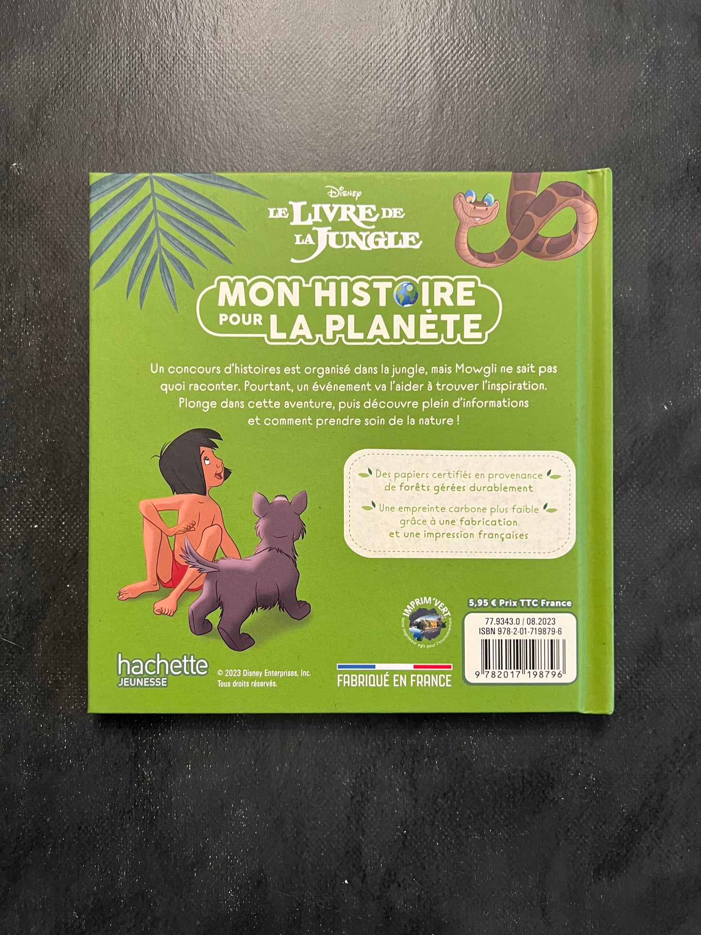 Mon histoire pour la planète - le livre de la jungle