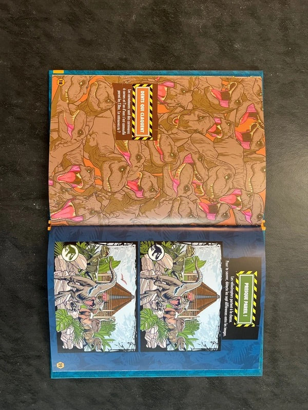 Cherche et trouve - jurassic world