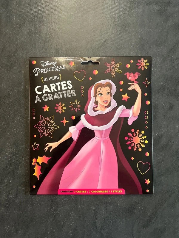 Cartes à gratter - Disney princesses