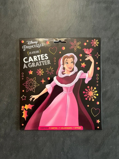 Cartes à gratter - Disney princesses