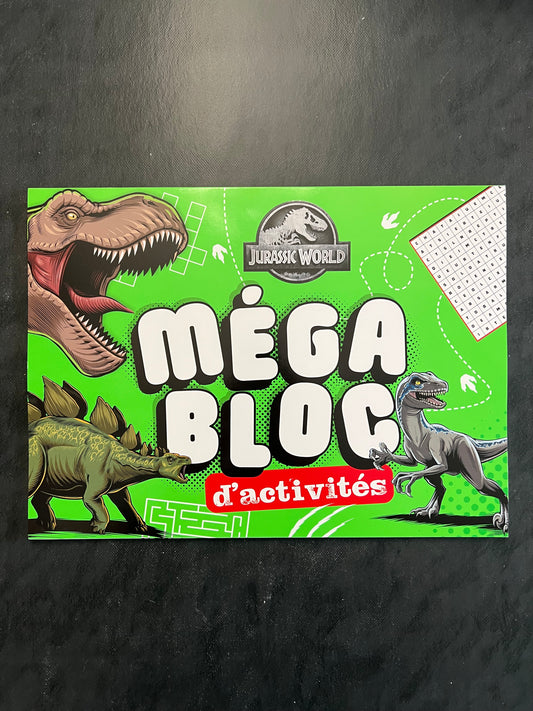 Méga bloc d'activités - Jurassic World