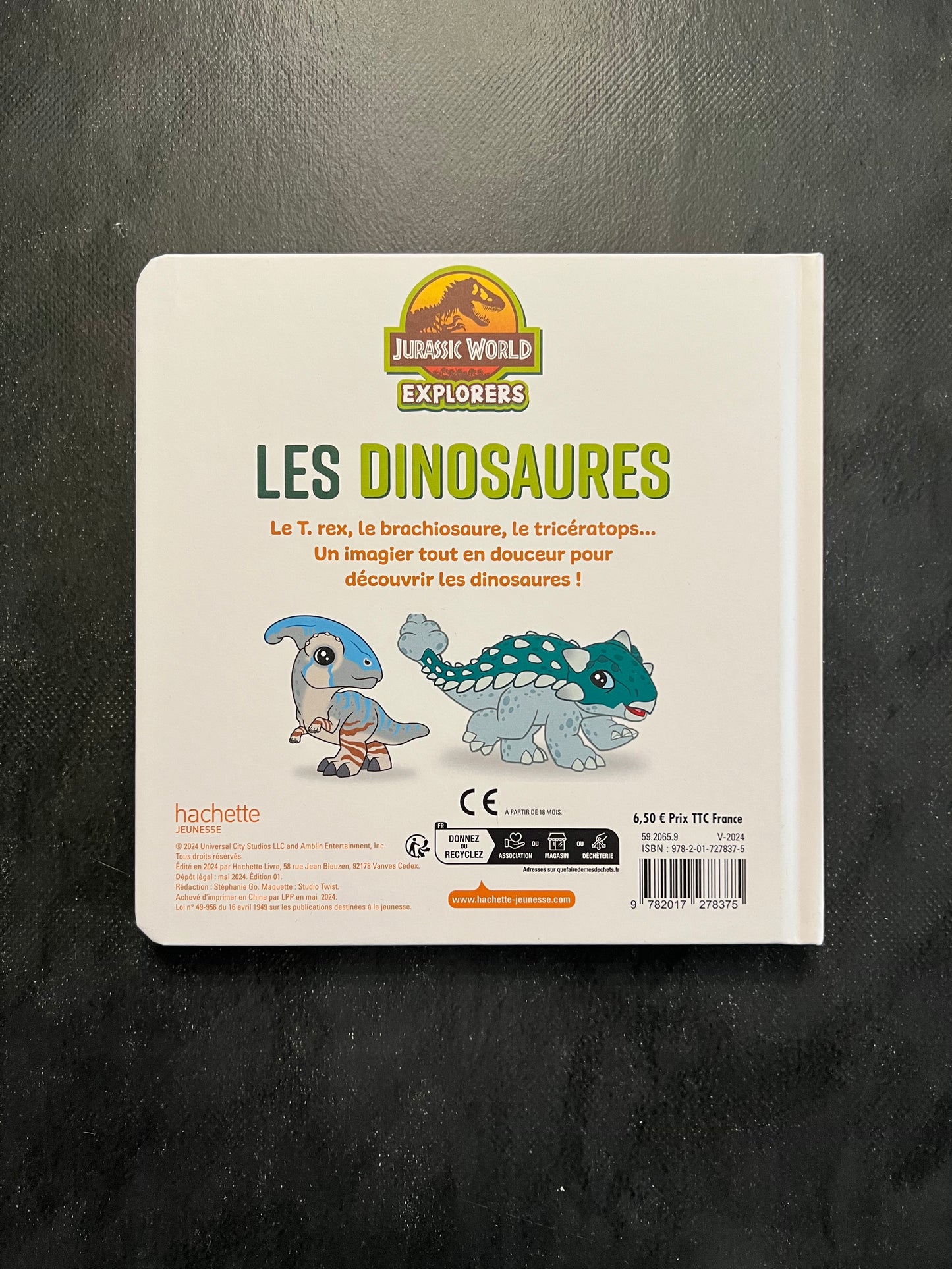 L'imagier des tout petits - les dinosaures
