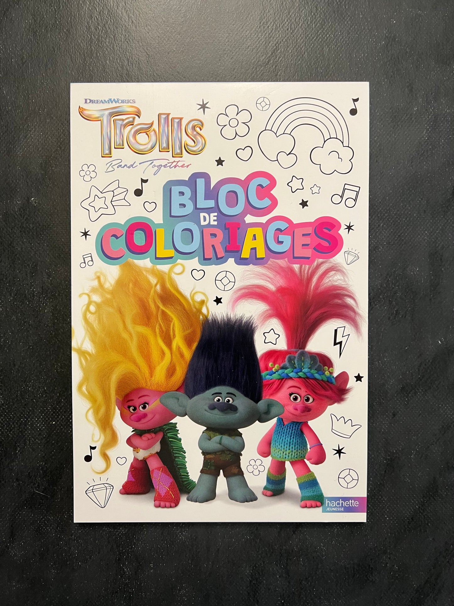 Bloc de coloriages - Trolls