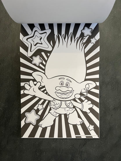 Bloc de coloriages - Trolls