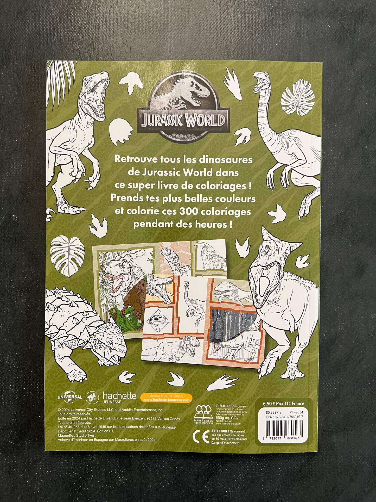 300 colos - Jurassic World