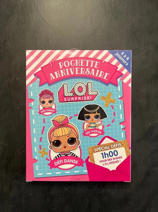 Pochette anniversaire - LOL surprise !
