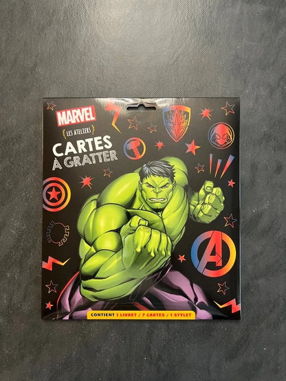 Cartes à gratter - Marvel