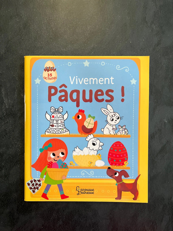 Livre d’activités - vivement Pâques