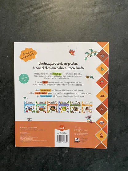 Mon imagier autocollants - La forêt