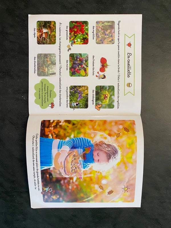 Mon imagier autocollants - La forêt