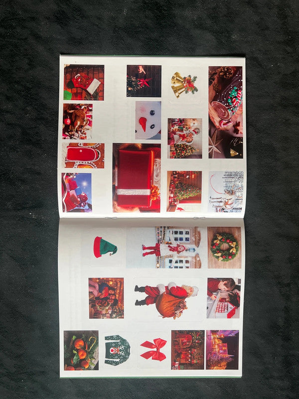 Mon imagier autocollants - Noël