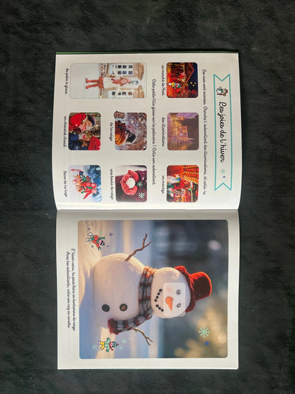 Mon imagier autocollants - Noël