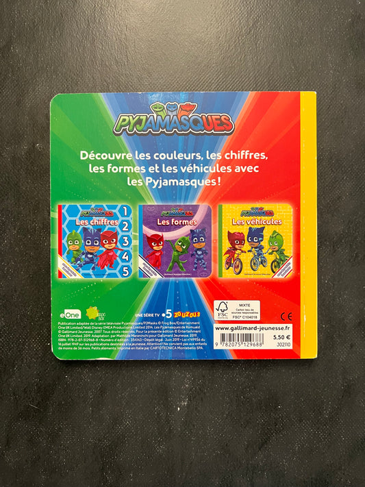 Les pyjamasques - les couleurs