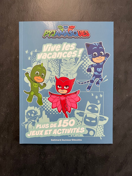 Livre d'activités - pyjamasques