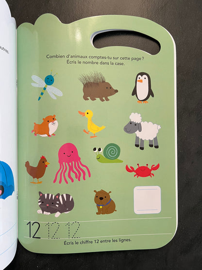 Les effaçables - je compte de 1 à 20
