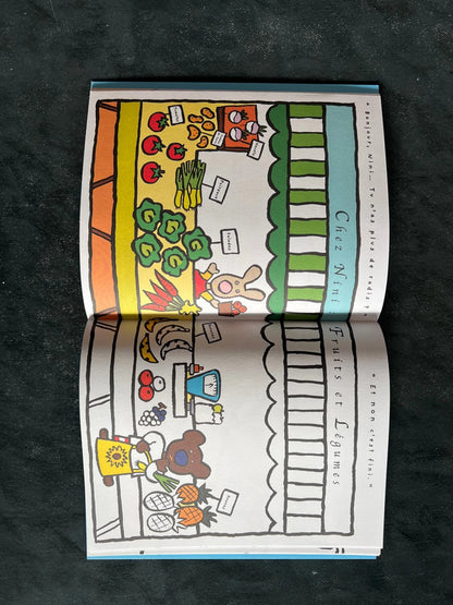 Petites histoires à colorier - les aventures de nounours