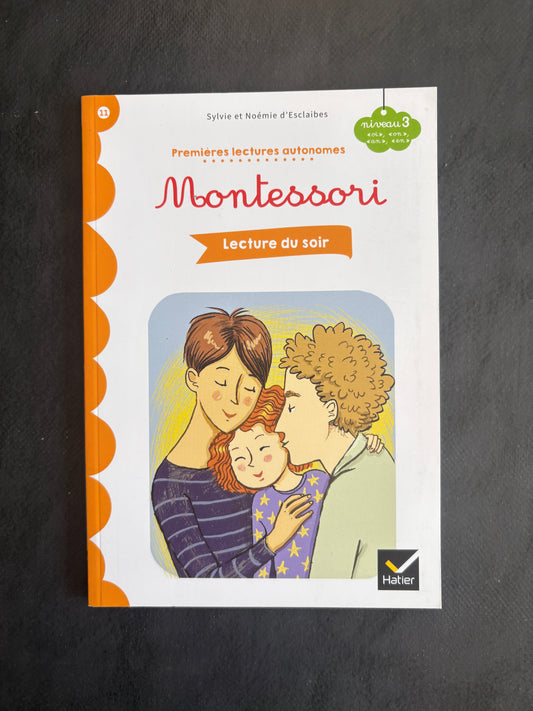 Premières lectures montessori - lecture du soir