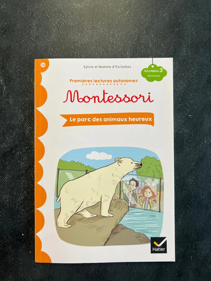 Premières lectures autonomes montessori - le parc des animaux heureux