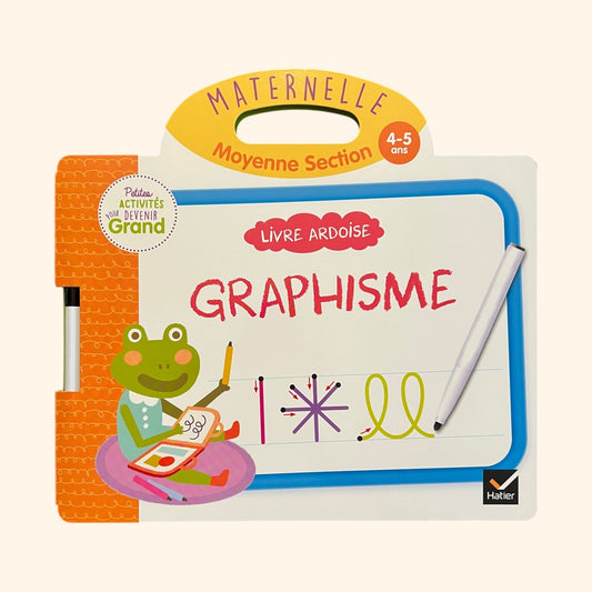 Livre ardoise - Graphisme - Moyenne section (4-5 ans)