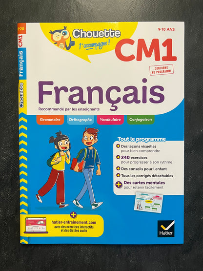 Cahier de français - CM1