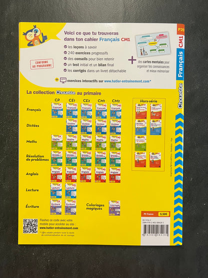 Cahier de français - CM1