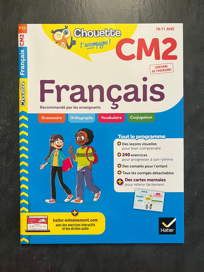 Cahier de français - CM2