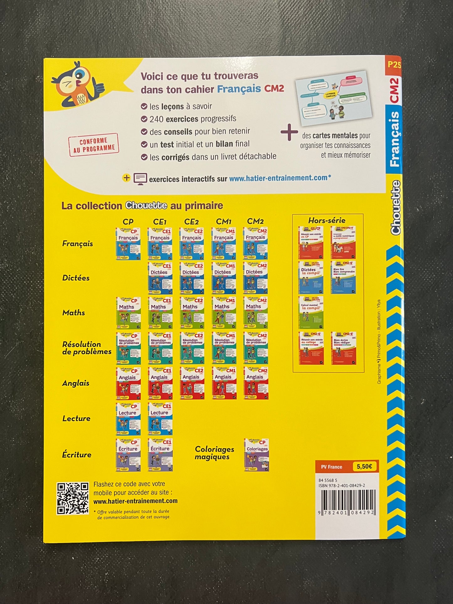 Cahier de français - CM2