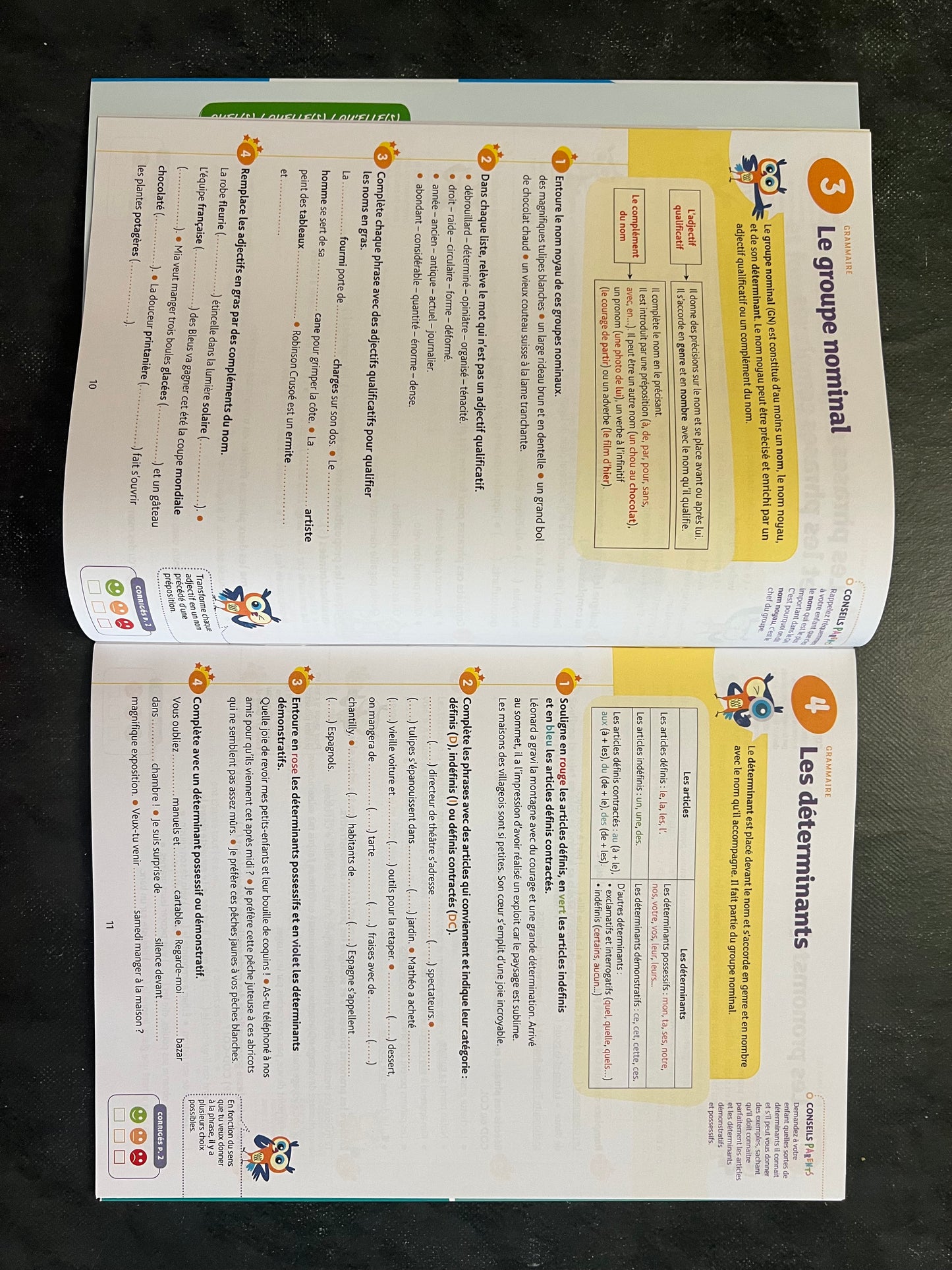 Cahier de français - CM2