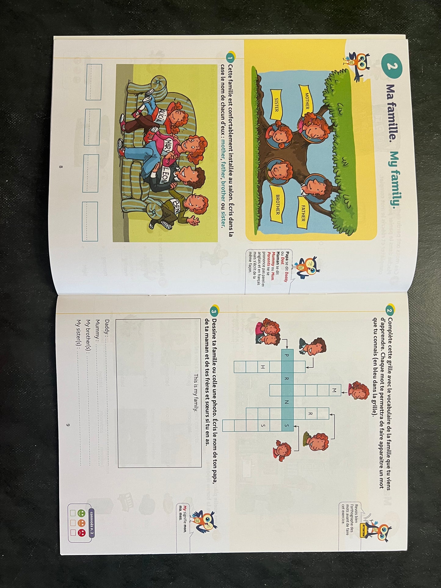 Cahier d'anglais - CE1