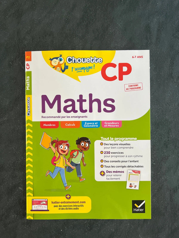 Livre scolaire - maths CP